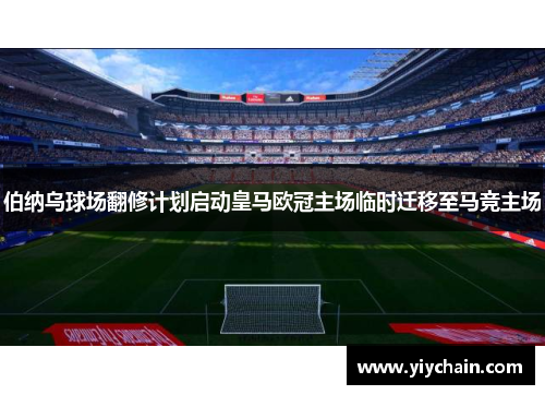 伯纳乌球场翻修计划启动皇马欧冠主场临时迁移至马竞主场